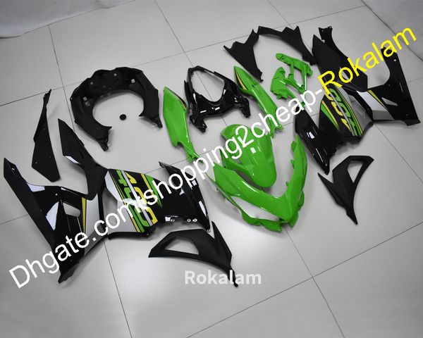 

for kawasaki ninja 400 motorcycle 2018 2019 2020 ninja400 ninja-400 18 19 20 green black fairing aftermarket kit
