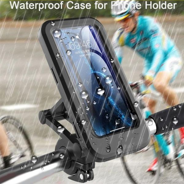 

handlebars multifunctional adjustable bike phone holder portable rotating stents