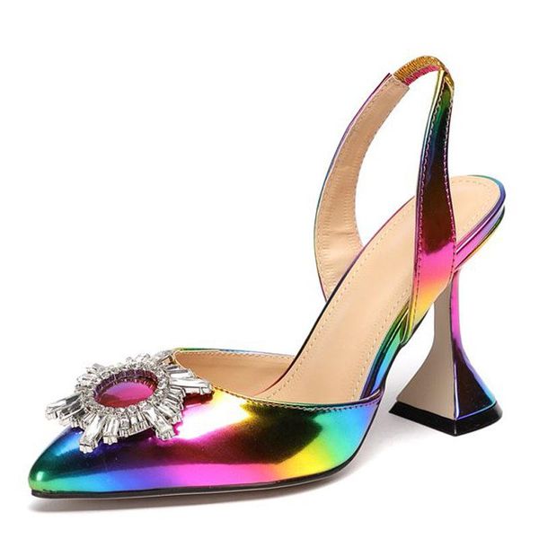 

dress shoes fashion women sandals rhinestone multicolor high heels gladiator comfortable slip on #y0200162q, Black