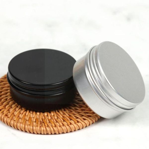 

storage bottles & jars 1 pcs mini cosmetics packaging aluminum box,cream ,portable hand bottle cream lip box j9o0