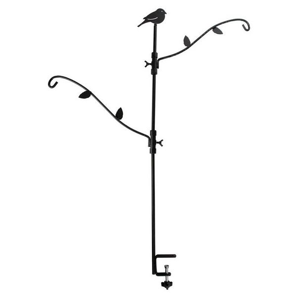 

other bird supplies multi-hook feeding rod deck kit with two adjustable branches