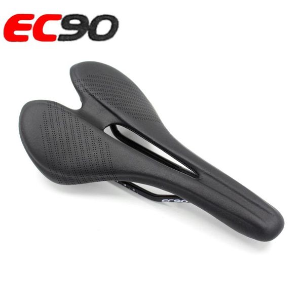 

bike saddles 2021 ec90 road bicycle saddle seat cycling cushion mountain steel rail sillin cojines hollow design mtb