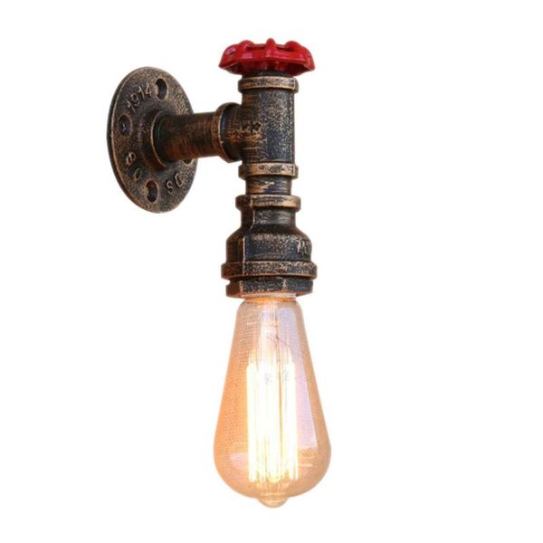 

wall lamps brand bg805 retro industrial simple 110v-240v antique iron pipe small lamp loft light bar european and american c