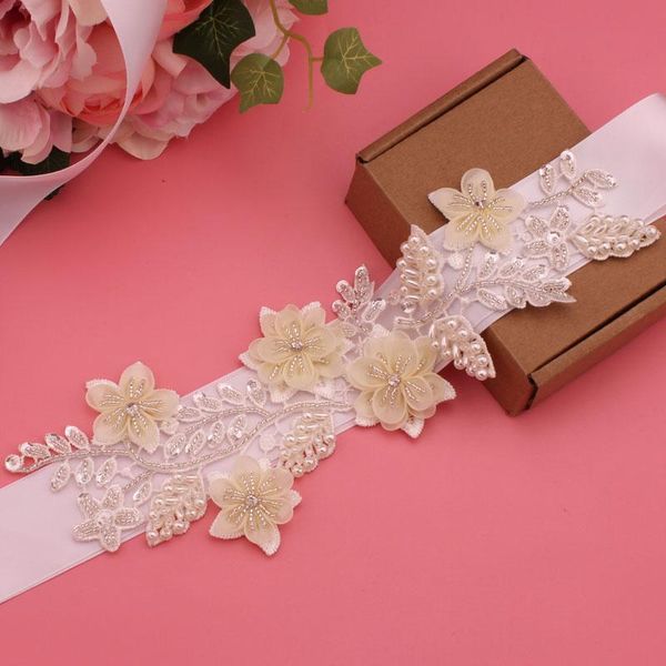 

wedding sashes dress belt ladies bridal accessories rhinestone bridesmaid, White