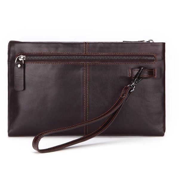 

wallets men leather clutch wallet coffee genuine clutches purse male long design wristlet phone bag, Red;black