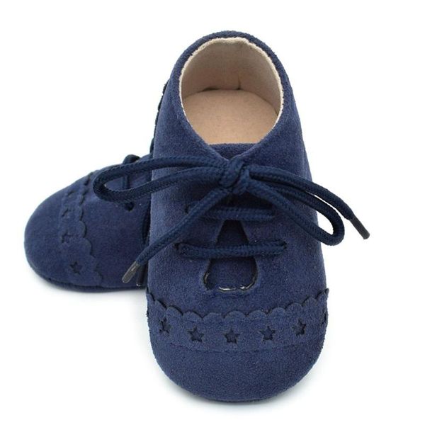 

first walkers telotuny baby shoes toddler sneaker anti-slip soft sole lace up crib solid cartoon star flock princess