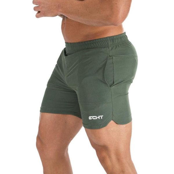 

men's shorts mens fitness brand gyms bodybuilding workout sweatpants male joggers skinny short pants summer casual thin beach xz52, White;black