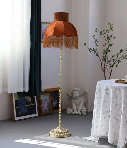 

retro floor lamp french style living room bedroom study decoration floor lamp
