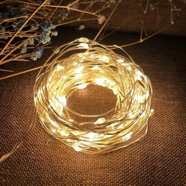 

christmas decorations garland for home fairy string light year tree decor