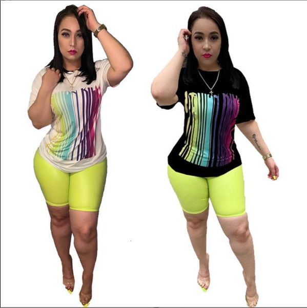 

fashion women set 2 piece outfits set casual short sleeve t shirts skinny pants plus size suit xxxl, Gray