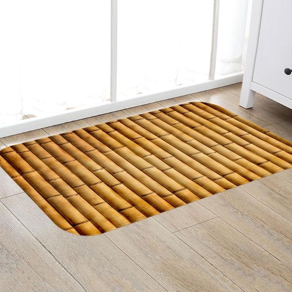 

carpets bamboo print mat doormat glitter floor mats indoor outdoor throw rugs home decorative carpet room entryway for living