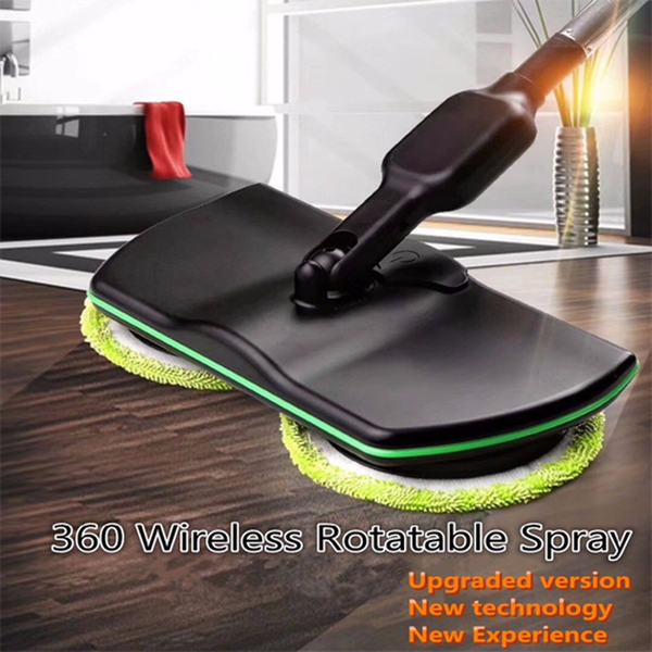 

new mop for wash foor spin maid rechargeabe cordess powered ceaner scrubber poisher mop foor househod ceaning toos