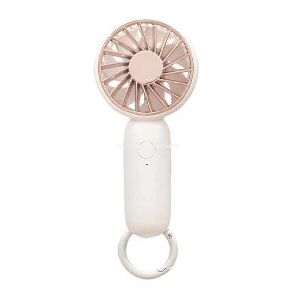 

electric fans mini handheld air cooler carabiner portable fan usb charging small personal cooling tools for home office outdoor dropship