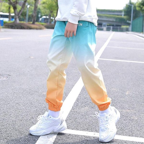 

trousers kids pants 5-14years boys casual clothing long children sport summer, Blue