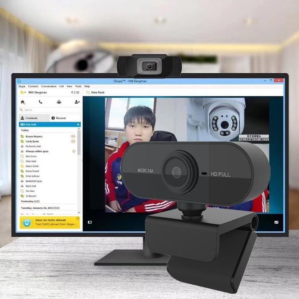 

webcams webcam 1080p full web camera with microphone usb cam plug lapvideo mini computer for pc desklive d3s9