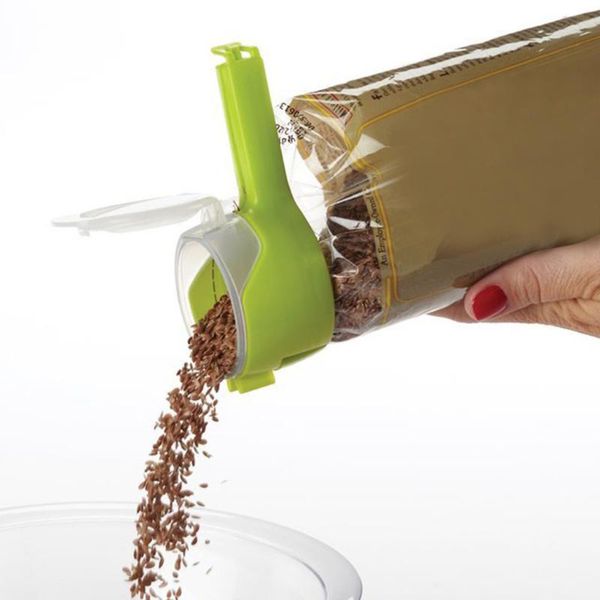 

bag clips clip pour sealing storage seal er fridge clamp cover fresh nozzle kitchen gadgets 2.11