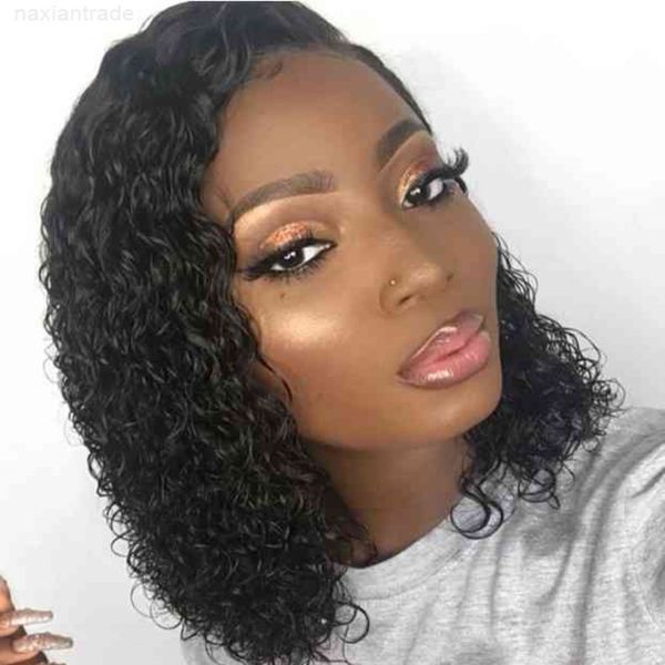 

selling new women's middle section ffy small volume wig chemical fiber heaear, Black