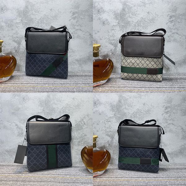 

designer cross body messenger flip bags canvas shouler handbag bag handbags with box