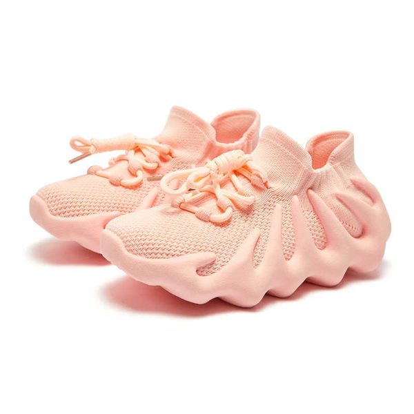 Детские кроссовки Симпатичные легкие мягкие дышащие повседневные туфли Новые осенние девочки мальчик спортивные дети малыша теннисная обувь для бега G1025