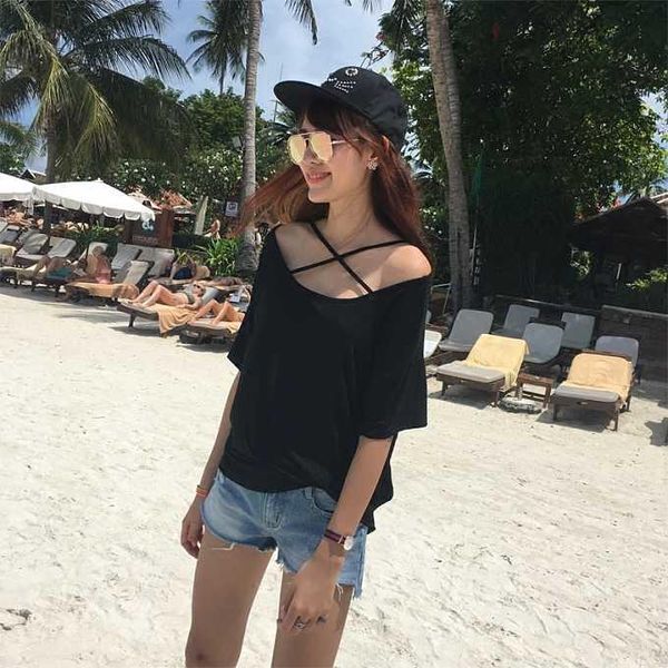 

women's t-shirt 2021 summer fashion t shirt women woman pink tshirt, White