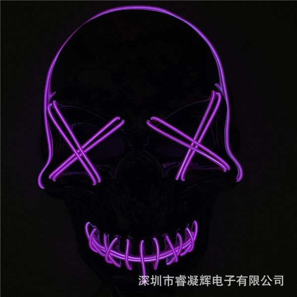 

new luminous for halloween masquerade party led el cool line mask