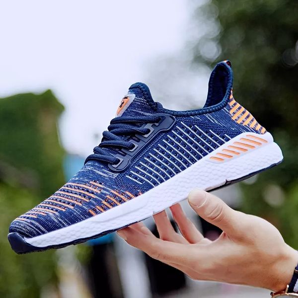 

casual shoes summer men shoes lac-up mesh men lightweight comfortable breathable couple walking sneakers feminino zapatosdress shoes, Black;white