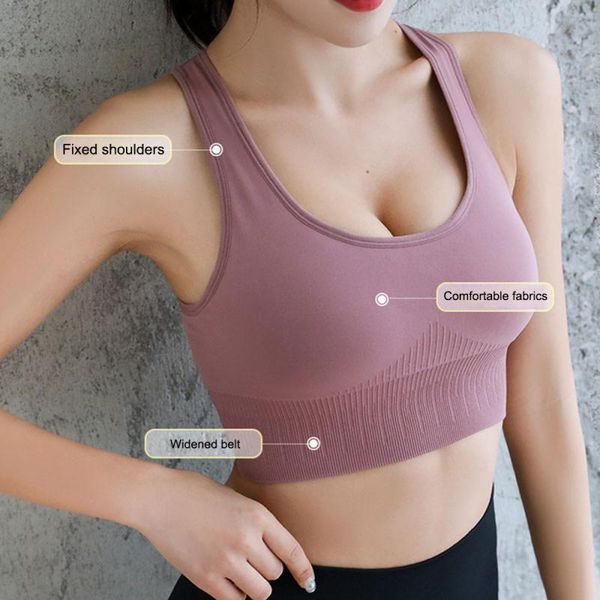 

new women yoga seamless sport bra women shockproof back sports bras breathable athletic fitness running gym vest sport, White;black