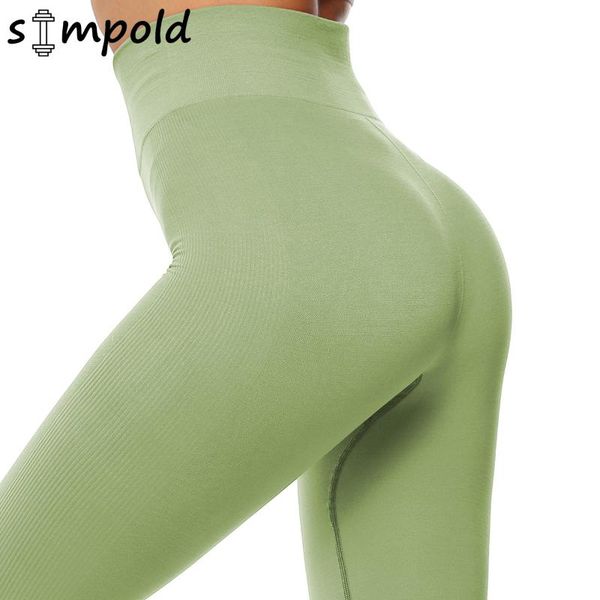 

simpold elastic fitness pants women seamless running work out yoga tights squat proof sweat pants gym clohte 9134cs, White;red