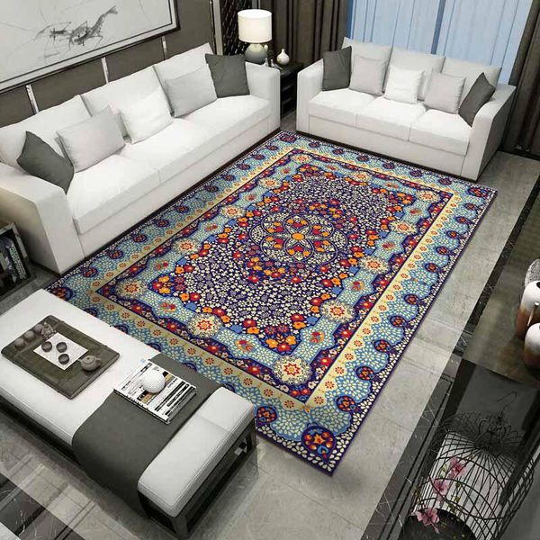 

carpets kc living room carpet european classical 3d printing and dyeing model full of decoration