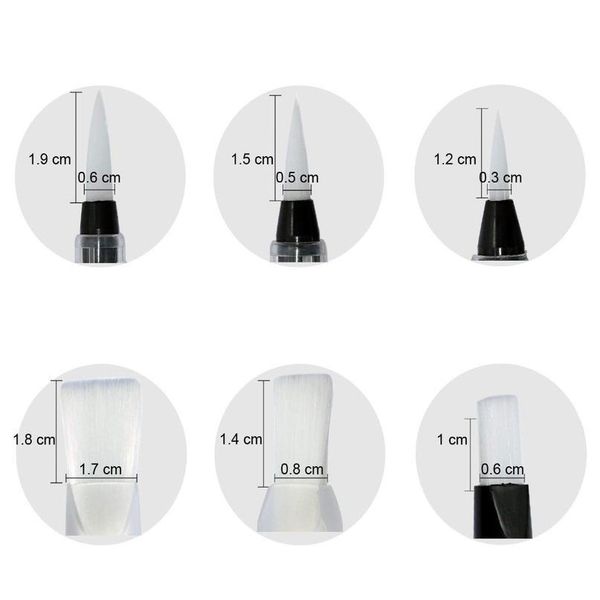 

refillable water brush ink pen for water color calligraphy drawing painting illustration pen small middle large differ qylqjp