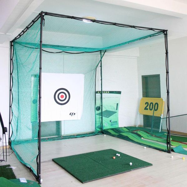 

golf training aids hitting cage professional practice net driving range 3x3x3m