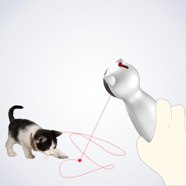 

cat toys creative pet led laser funny toy smart automatic exercise training multi-angle adjustable usb charge