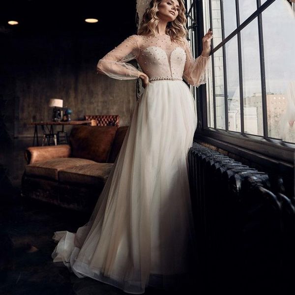 

other wedding dresses banquet female temperament long lace elegant dress sleeveless latest fashion white princess marriage