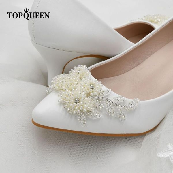 

dress shoes ueen-a41white wedding bridal party women's high heel weddding plus size 34-43 handmade beaded, Black