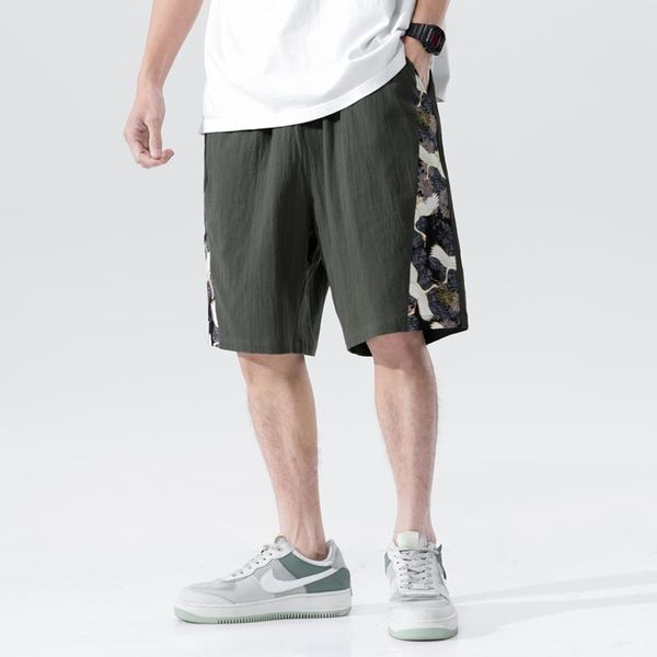 

men's shorts wwkk 2021 summer drawstring men casual jogger sweathshorts plus size workout gym high quality, White;black