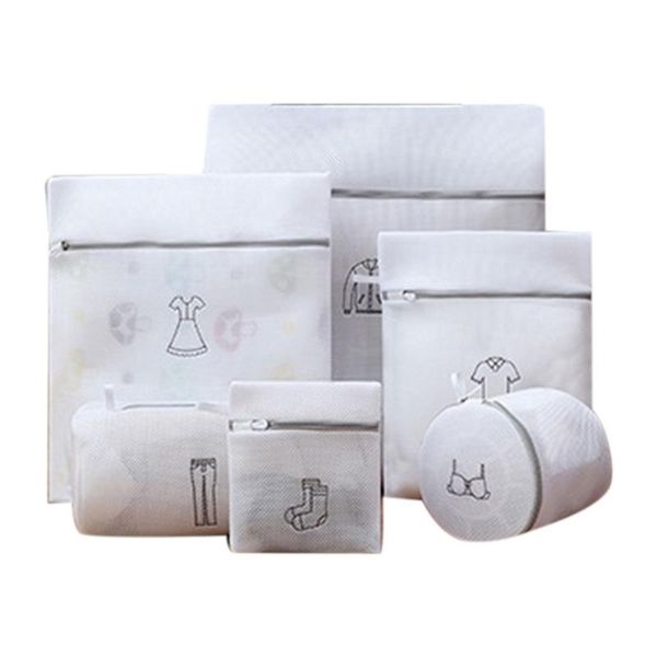 

laundry bags 6-piece bag washing machine special protection underwear thickened anti-deformation mesh
