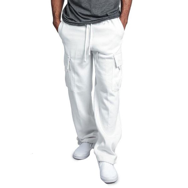 

en splice trace pocket sport works casual jogging cargo broek length, Black
