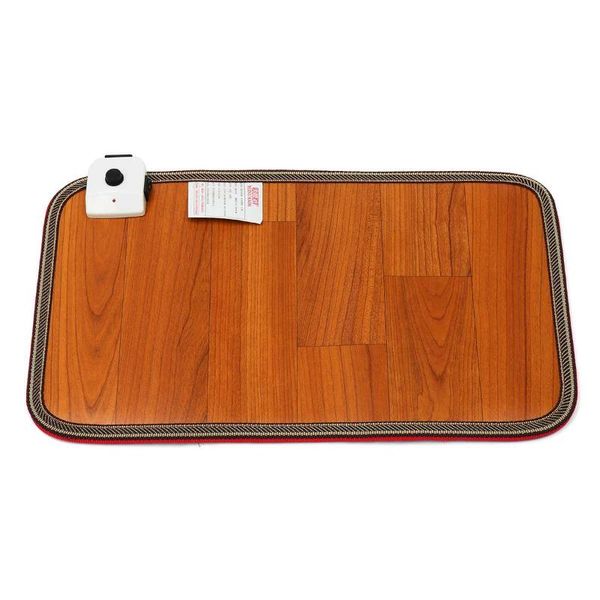 

carpets 50x30cm leather heating foot mat warmer electric pads waterproof feet leg blanket carpet thermal warming tools 220v