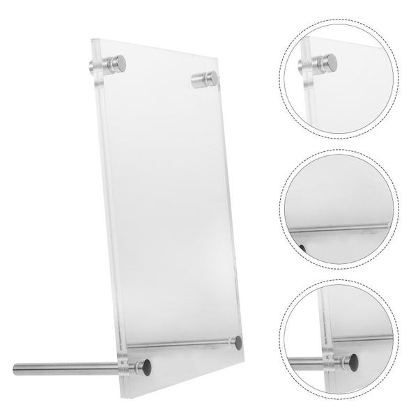 

frames 1pc deskpo frame simple picture holder transparent design