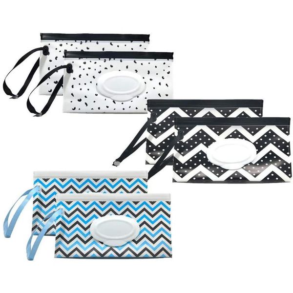 

tissue boxes & napkins 6 piece set portable infant wet wipes box container eco-friendly easy-carry clamshell cosmetic cleaning cases