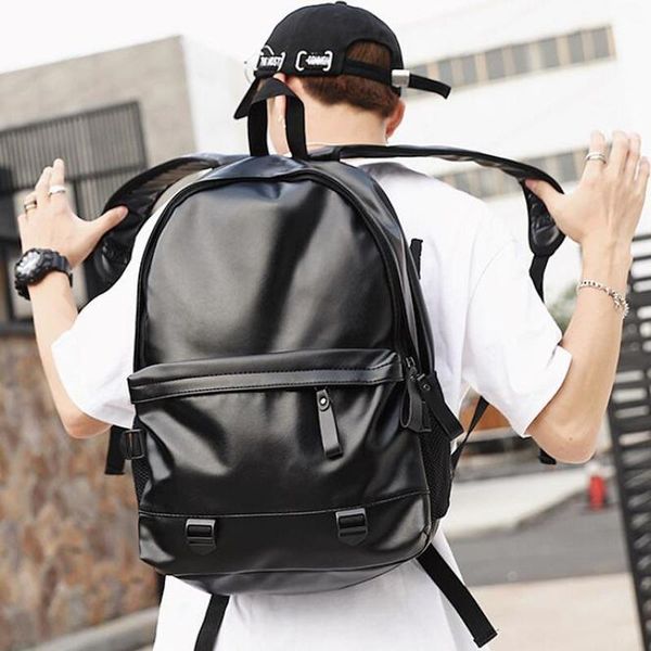 

backpack big black bagpacks for men casual outdoor travel bag designer lap15 6 inches students large bookbags school