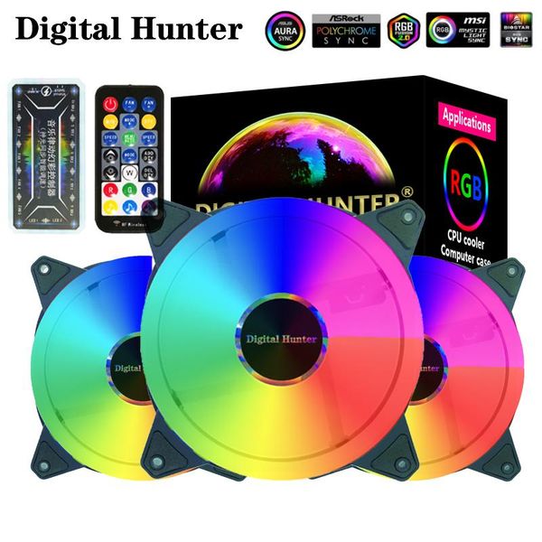 

fans & coolings computer case pc fan adjust argb cooling 120mm quiet control aura sync mute ventilador cooler rgb