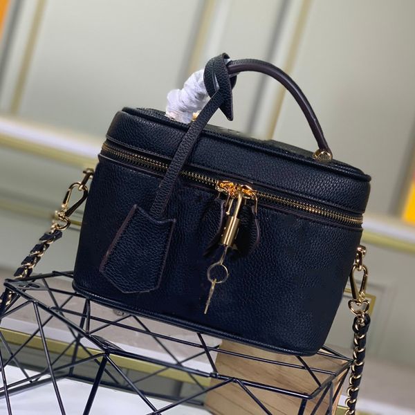 

womens luxury designer cosmetic bag lady handbags purse crossbody fashion designers genuine leather wholesale shoulder m45599-s