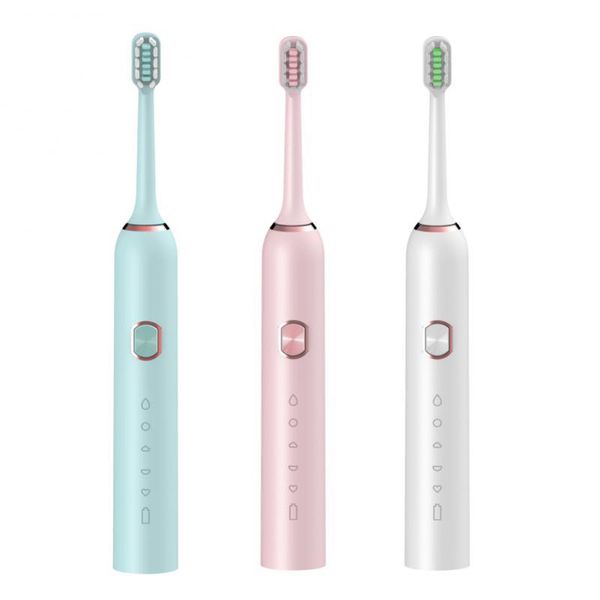 

smart electric toothbrush waterproof ultrasonic rechargeable clean teeth scaler drop tslm1