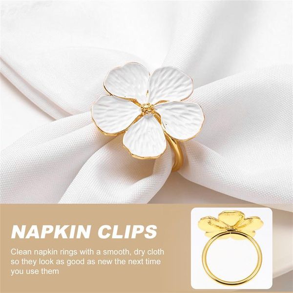

napkin rings 4pcs buckle wedding dinner party diy decoration (assorted color)