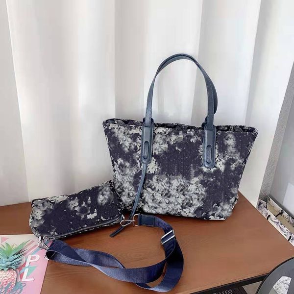 

the new 2021 presbyopic canvas shopping lady single shoulder bag handbag lash package totes girls bags handbags women
