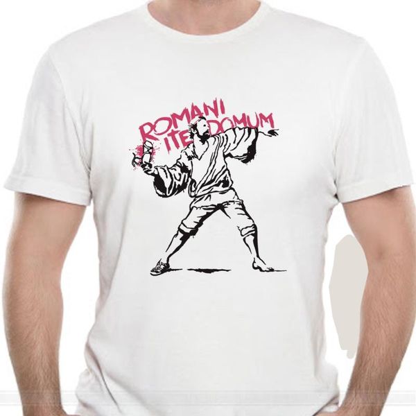 

men's t-shirts t-shirt romani ite domum monty python t shirts tee short sleeve spanish inquisition romans plus size, White;black