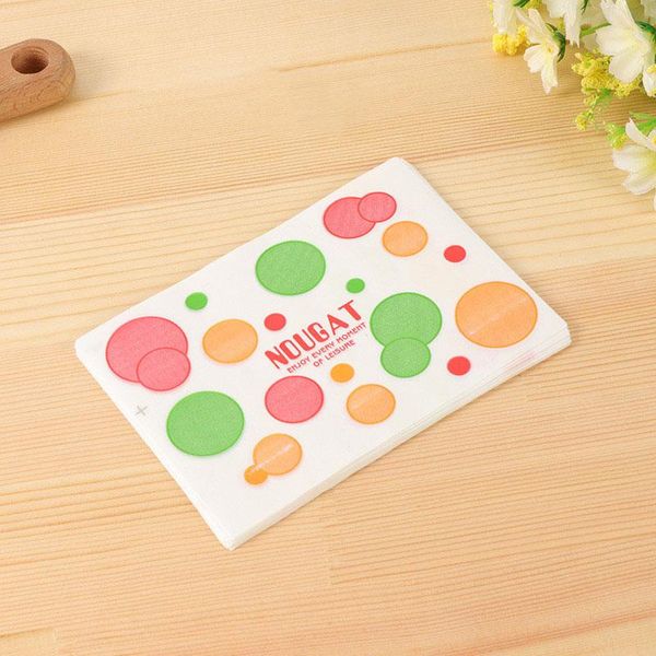 

gift wrap 100pcs/lot color polka dot candy nougat wrapping paper creative baking dessert fleck baptism sugar pack