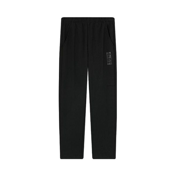 

running pants 361 sweatpants men's 2021 winter comfortable knitted plush thickened warm, Black;blue