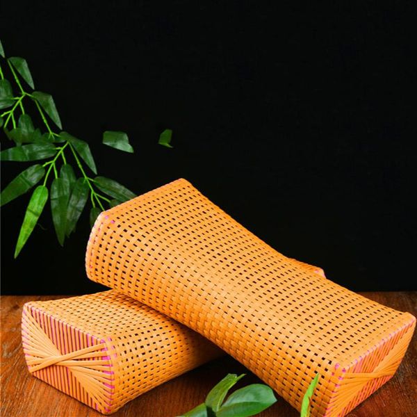 

pillow summer cool 100% rattan hollow imitation bamboo woven straw steam room